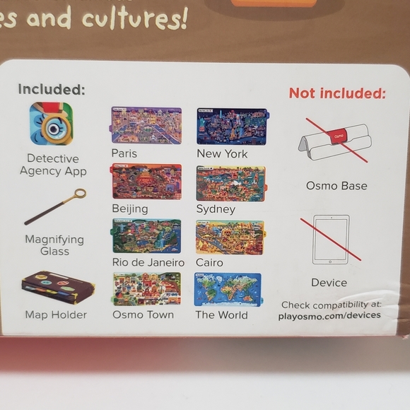 Osmo Detective Agency Maps Magnifying Glass Case Ages 5+ - Picture 4 of 6